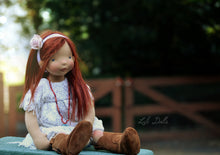 Load image into Gallery viewer, PDF Tutorial for Handmade Wefted doll wigs