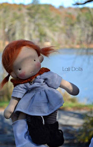 KIT supplies and Pattern for Cupcake Doll