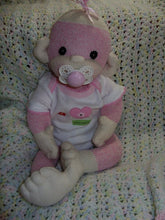 Load image into Gallery viewer, PDF PATTERN Baby Sock Monkey