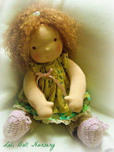 Load image into Gallery viewer, PDF PATTERN Doll Wig Cap Tibetan Lambskin Wig, Kidassia Goat, mohair or fur fabric