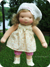 Load image into Gallery viewer, PDF Pattern Doll Dress for waldorf and cloth dolls