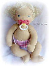 Load image into Gallery viewer, PDF Pattern Waldorf Cloth Doll Diaper