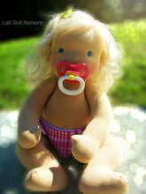 Load image into Gallery viewer, PDF Pattern - Jointed Waldorf Pacifier Baby Doll
