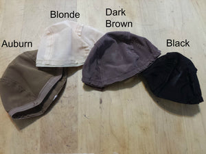 Doll Wig cap - Dark Brown
