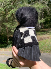 Load image into Gallery viewer, Wednesday themed doll

