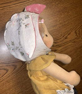Bunny Bonnet pattern - Fits Lali cupcake doll