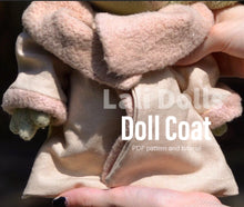 Load image into Gallery viewer, PDF Pattern - Doll Coat
