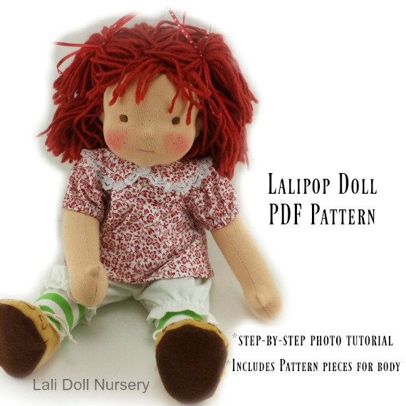 PDF Pattern - Lali Pop Doll
