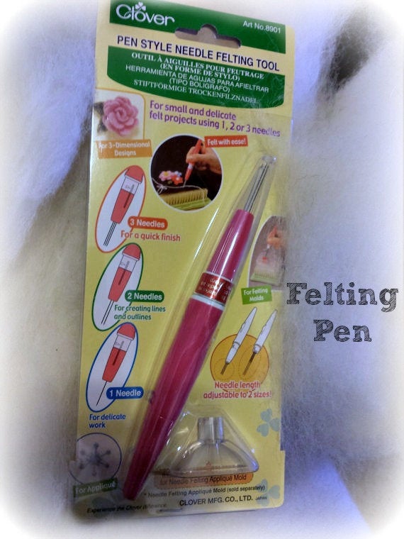Needle felting pen tool