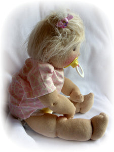 PDF PATTERN Sock Baby Doll