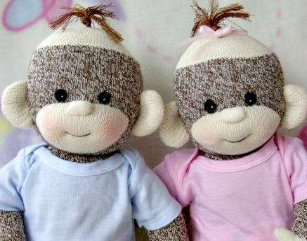 PDF PATTERN Baby Sock Monkey – Lali Dolls