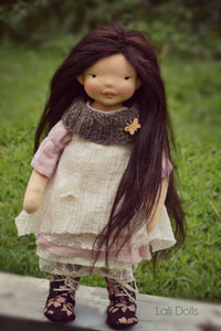 PDF Tutorial for Handmade Wefted doll wigs